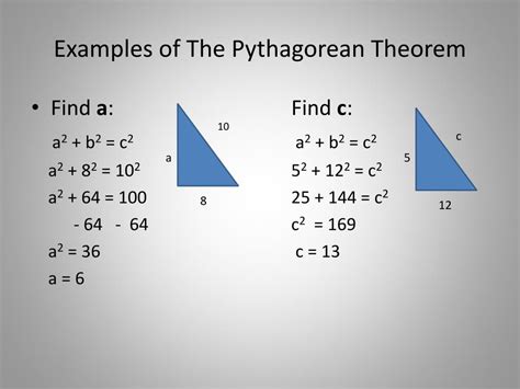 Understanding the Pythagorean Theorem and Its Uses